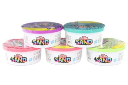 Play-Doh Blýskavý natahovací písek Hasbro