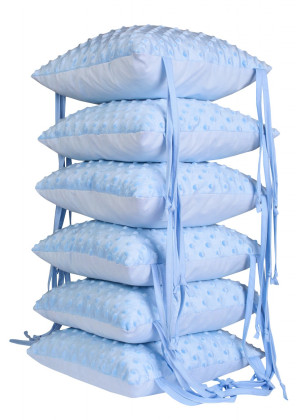 Duet Baby Mantinel do postýlky polštářky Minky 6 ks