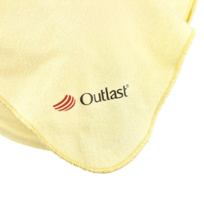 Šátek tenký kšilt Outlast®s UV faktorem 50+ sv.žlutá/motýlci