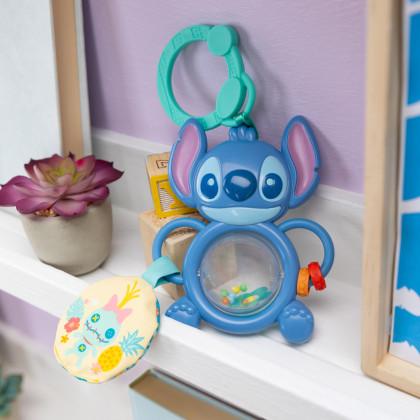 Hračka na C kroužku senzorická Stitch Tummy Tumble™ 0 m+ Bright Starts