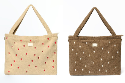 Teddy Hearts Diaper Bag - přebalovací taška Studio Noos