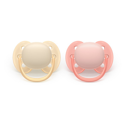 Šidítko Ultrasoft Premium 0-6 m 2 ks Philips Avent