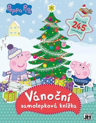 Vánoční samolepková knížka - Prasátko Peppa