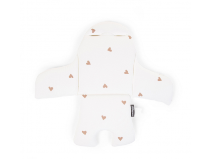 Sedací podložka do židličky Evolu Jersey Hearts