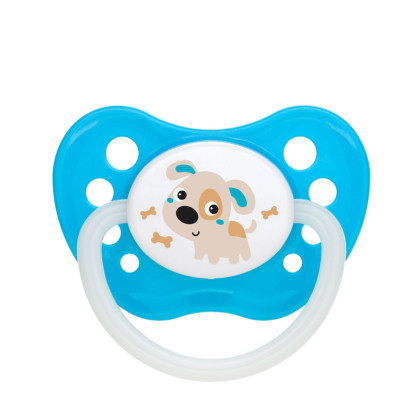 Šidítko 6-18 m silikonové anatomické Bunny and company