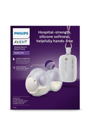 Odsávačka mateřského mléka elektrická Hands-Free Duo Premium Plus SCF532/11 Philips Avent