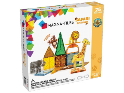 Magnetická stavebnice Safari 25 dílů Magna-tiles