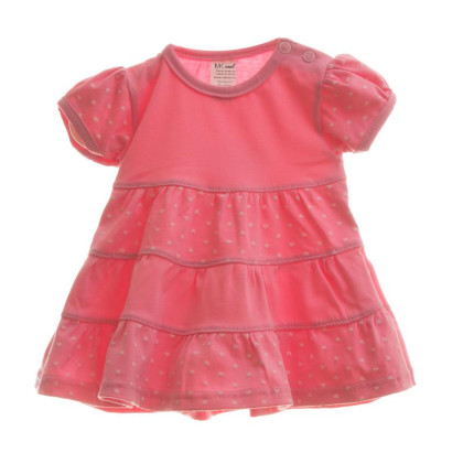 Šaty kojenecké s volánkem srdíčka MKcool