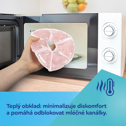 Gelový obklad na prsa Hot & Cold 2 ks Canpol babies