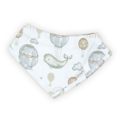 Kojenecký bavlněný šátek na krk Nicol Miki