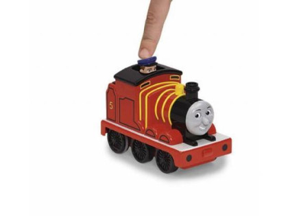 Mašinka James se strojvedoucím zatlač a jeď Fisher Price