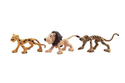 Zvířátka veselá safari ZOO 9-10cm 6 ks