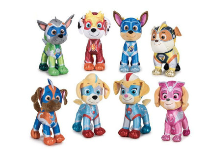 Paw Patrol Super Mighty Pups plyšoví 19 cm