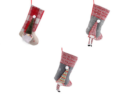 Mikulášská/vánoční punčocha 24x44 cm 