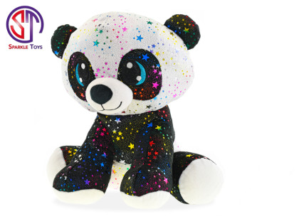 Panda plyšová 35 cm sedící Star Sparkle 0 m+