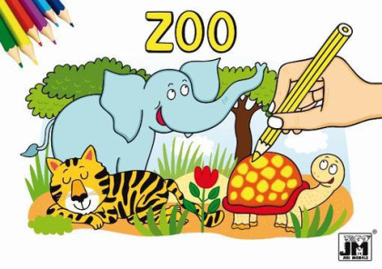 Omalovánky A5 ZOO
