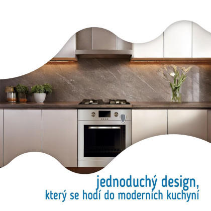 Bezpečnostní zámek na dvířka trouby, odolný proti teplu 1 ks Sipo