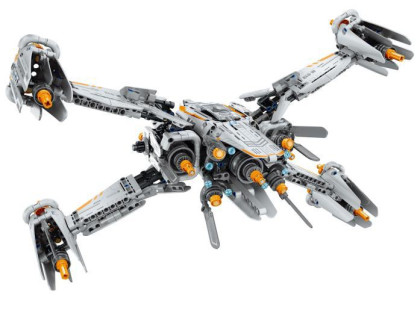 Stavebnice vesmírná loď s mechanickým pohonem 1 018 dílků iM.Master