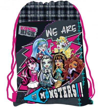 Sáček (nejen) na cvičky Monster High