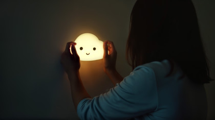 Silikonové nástěnné noční světlo Cloud Zopa