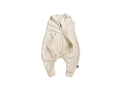 Merino spací pytel bio s nožičkami 100 cm