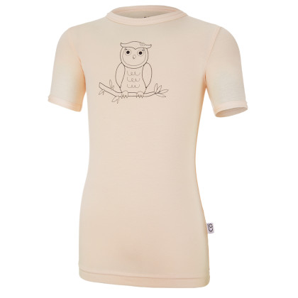 Tričko tenké KR obrázek Outlast® UV 50+ sv. meruňková 