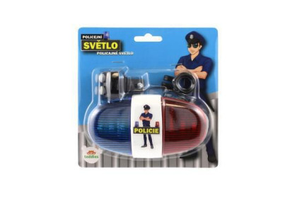 Světlo policejní na kolo se světlem a zvukem
