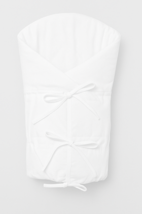 Klasická retro zavinovačka Nature šněrovací s výplní Baby Nellys