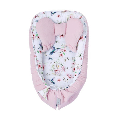 Hnízdečko pro miminko Velvet Belisima Kolibřík