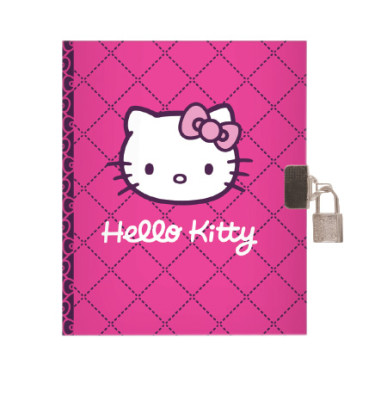 Diář A5 se zámečkem Hello Kitty