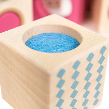 Smyslové kostky Bigjigs Toys