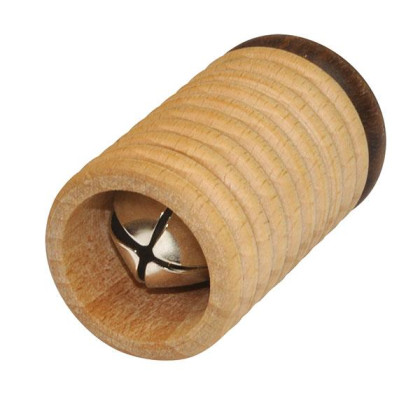 Dřevěné chrastítko s rolničkou uvnitř