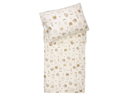 Povlečení 140 x 100 cm a 40 x 60 cm Miffy Family Farm Jollein