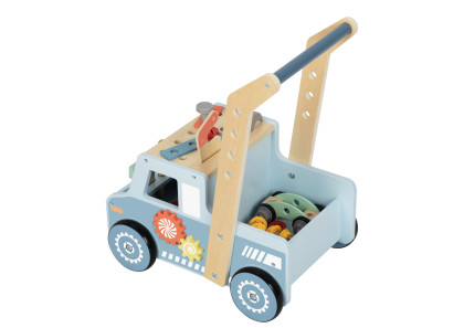 Chodítko a aktivity pult s nářadím 2v1 Tooky Toy