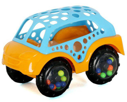Mini autíčko Bam Bam Modrá+oranžová