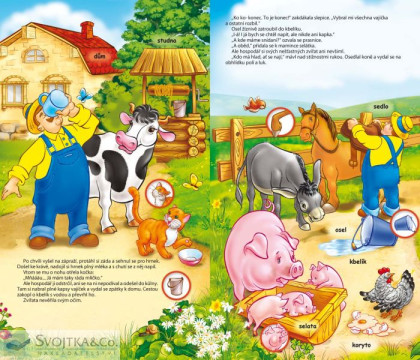 Domácí zvířata – kniha se zvuky