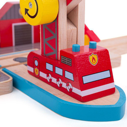 Hasiči mořští záchranáři Bigjigs Rail