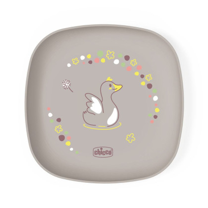 Set jídelní - miska a talíř 12 m+ Chicco