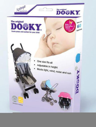 Sluneční Clona Dooky Limitovaná edice - LITTLE PRINCESS s reflexními obrázky