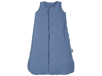 Letní 3D spací pytel mušelín modrý