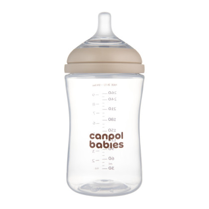 Láhev antikoliková Natural Shape 260 ml Canpol babies