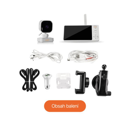 Digitální video monitor Home & Car 3v1 Zopa