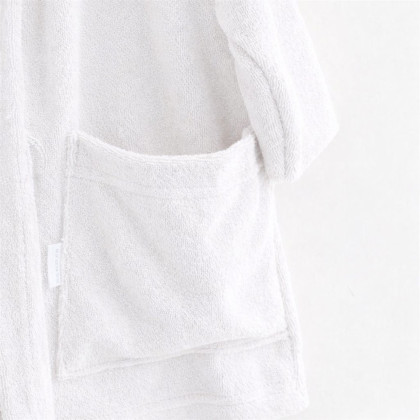 Dětský froté župan New Baby white