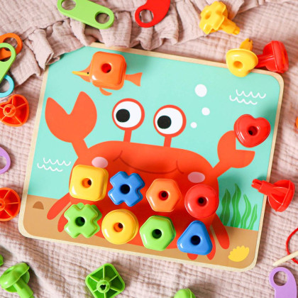 Logická stavebnice Duha Tooky Toy