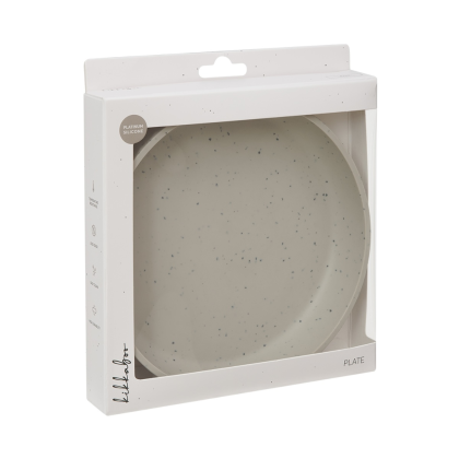 Talíř Platinum Silicone KikkaBoo