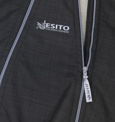Rostoucí zimní softshellová kombinéza Lamb Grey Esito
