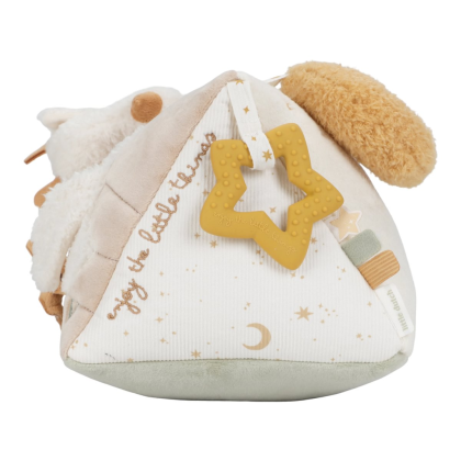 Polštářek trojhranný s aktivitami Newborn Naturals Little Dutch