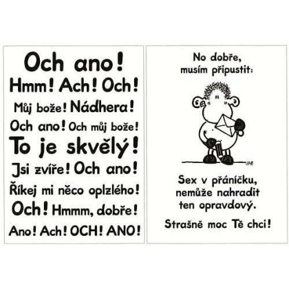 Blahopřání Sheepworld STRAŠNĚ MOC TĚ CHCI!