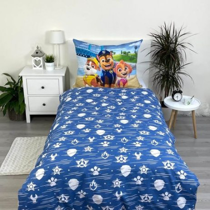 Povlečení Paw Patrol "Bridge" 140 x 200, 70 x 90 cm Jerry Fabrics