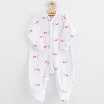 Kojenecký overal Classic II raspberry New Baby